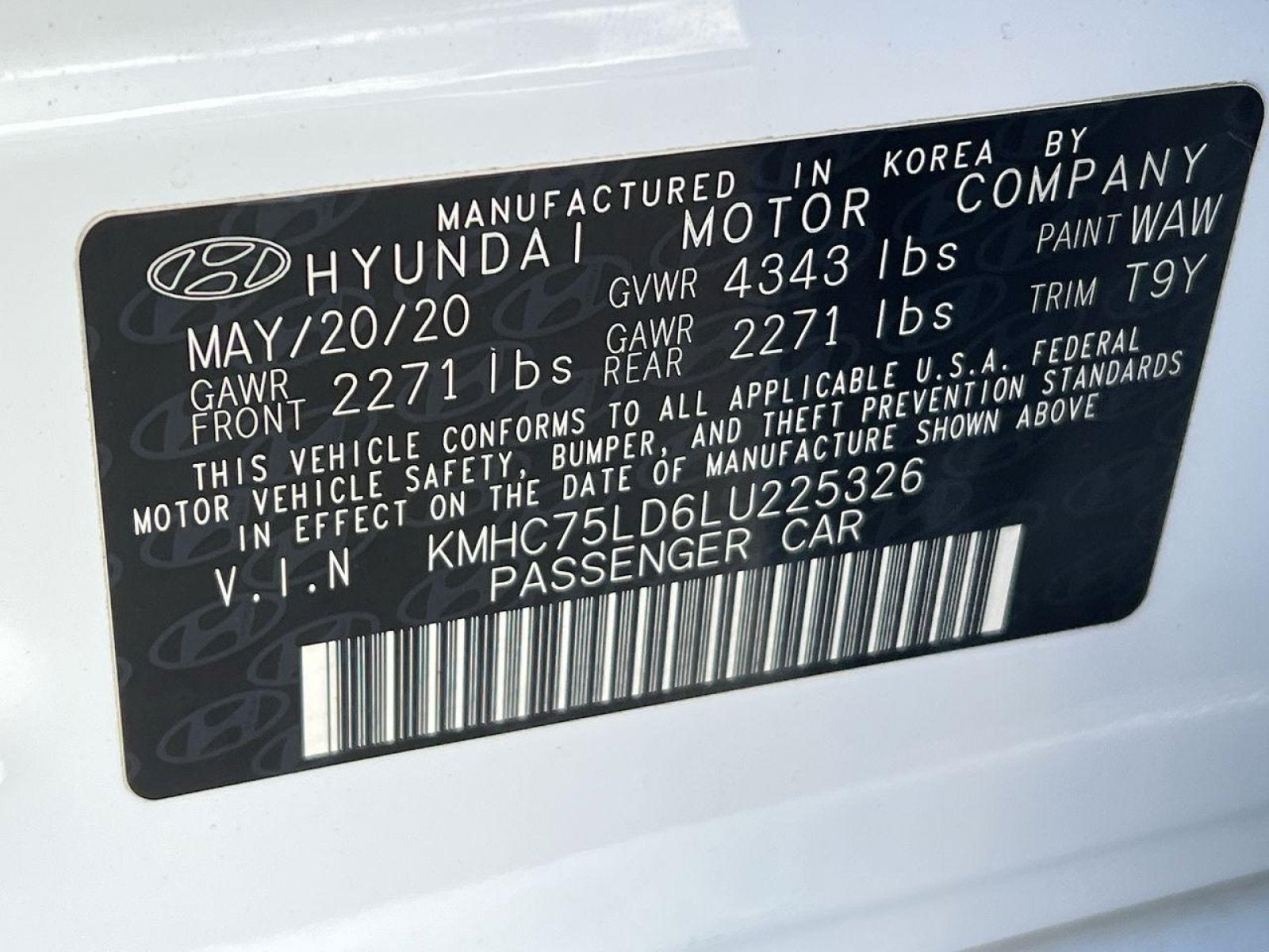 2020 Hyundai IONIQ PLUG-IN HYBRID SEL